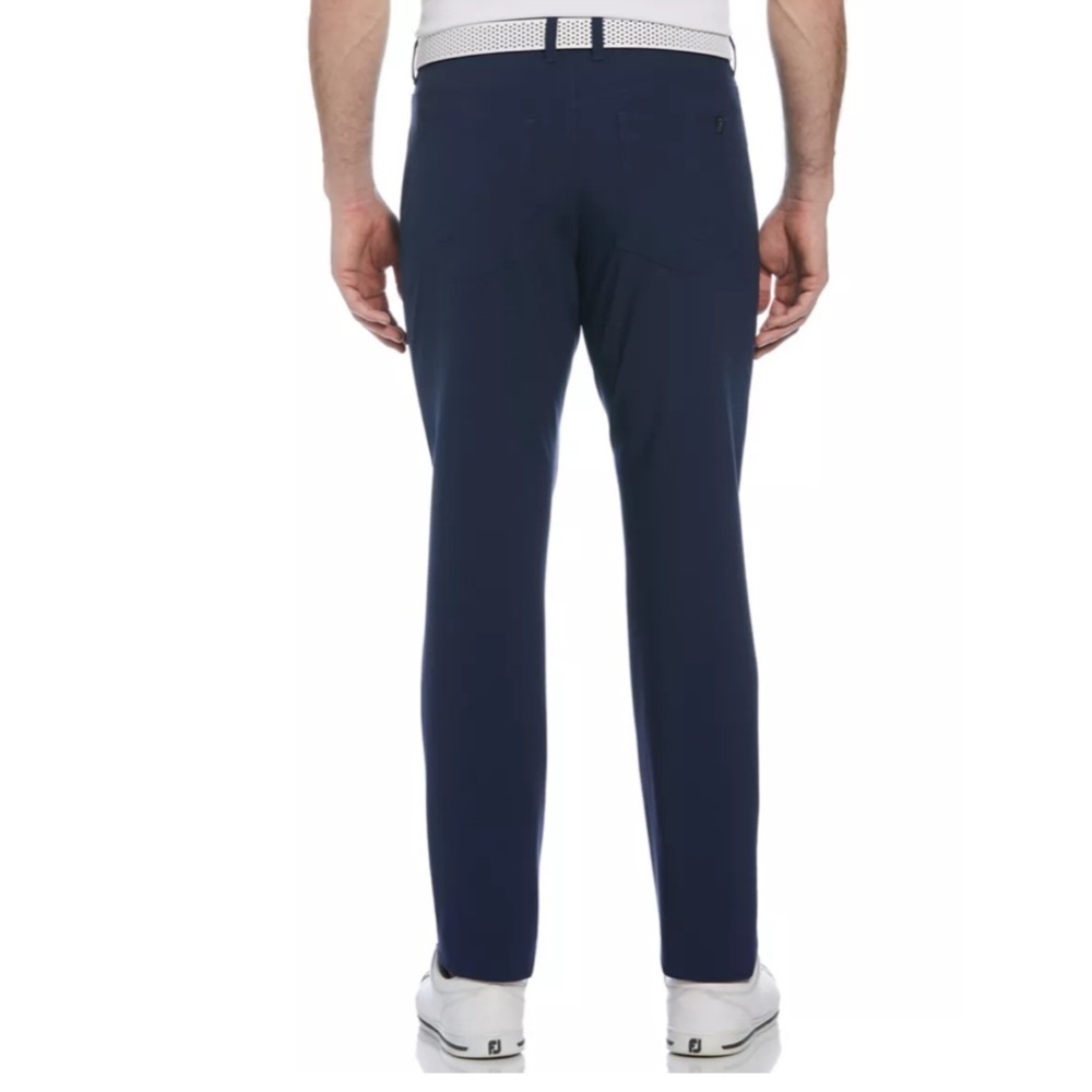 PGA TOURMen's 5 Pocket Heather Golf Pants Peacoat Blue Size 30/32 - Picture 2 of 7